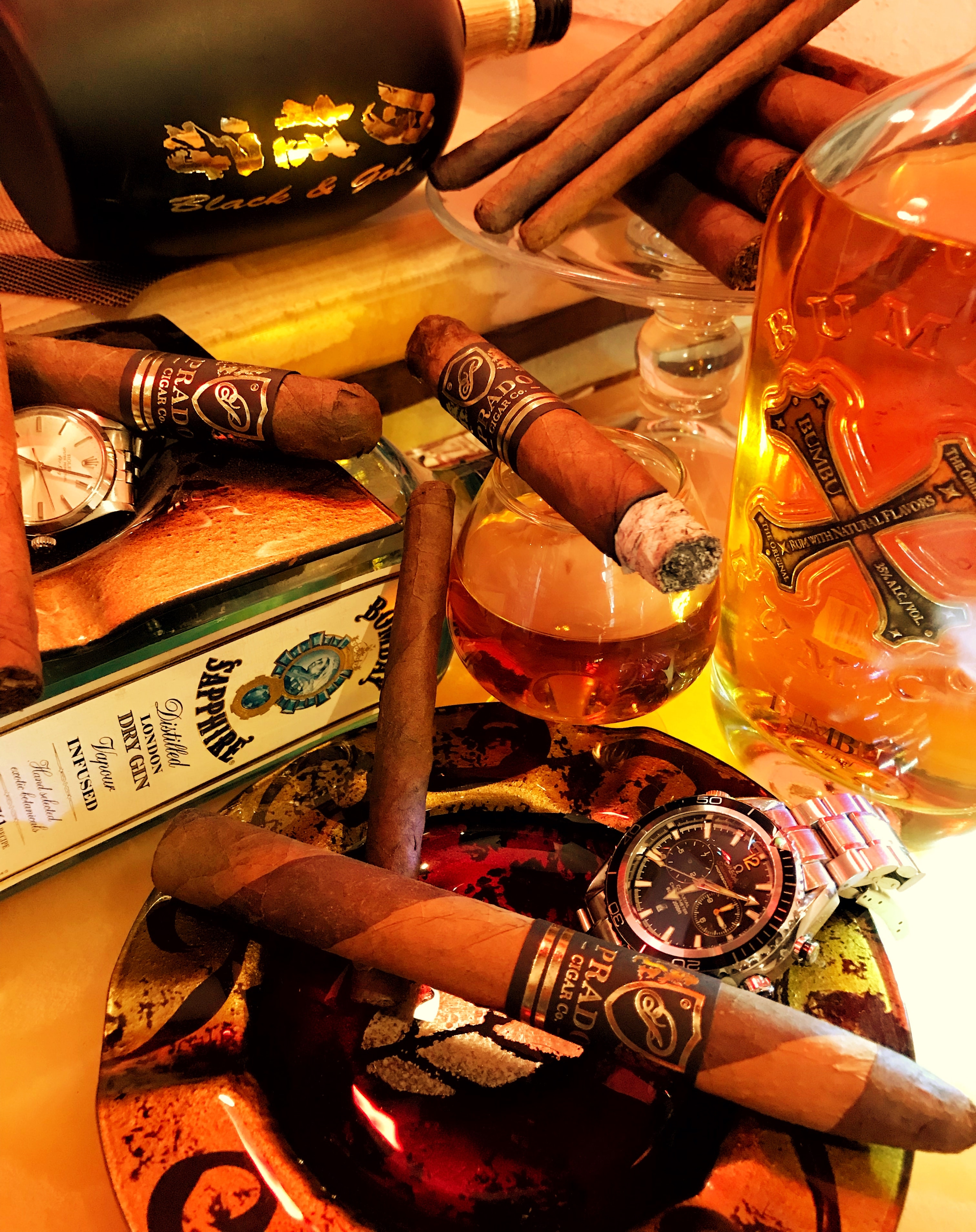 Prado Cigar lounge interior